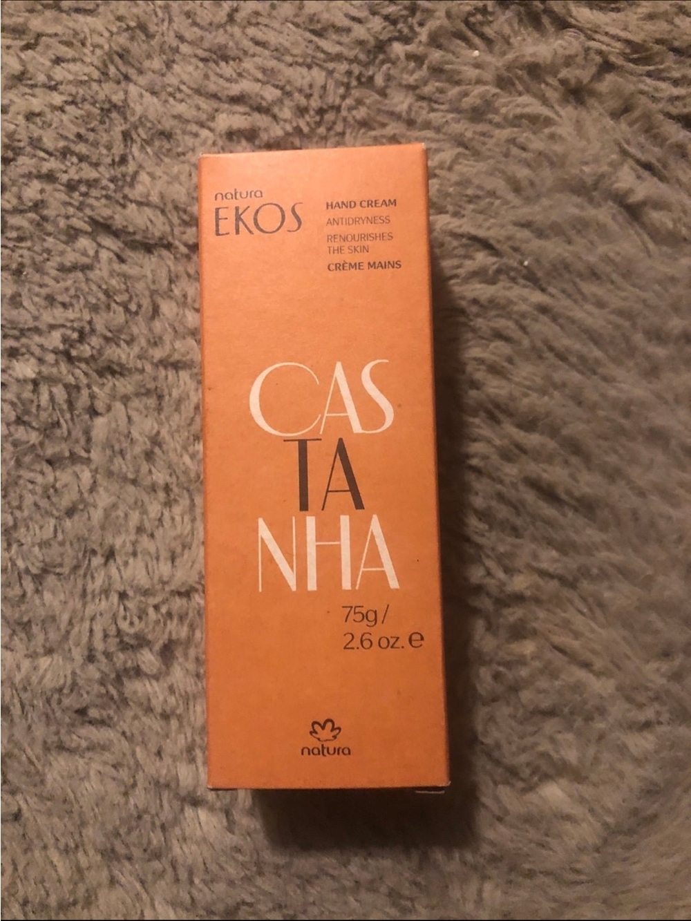 Ekos Castanha Hand Cream - Orange